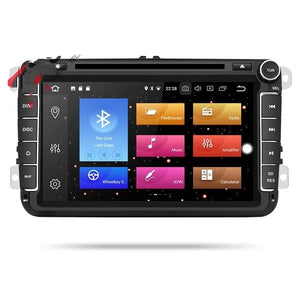 Two Din Car Multimedia Player Octa core Android 9 Auto Radio For Skoda/Seat/Volkswagen/VW/Passat b7/POLO/GOLF 5 6 DVD GPS 4 Cores